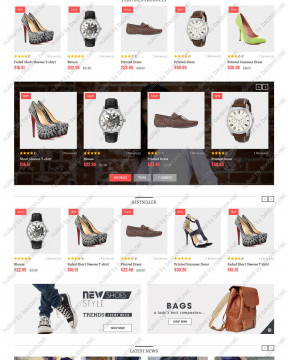 Giao diện website thời trang Bstore thiết kế responsive